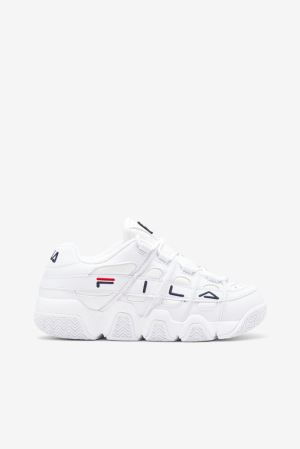 FILA Uproot Sneakers White / Red,Womens Shoes | CA.ICTOVZ258